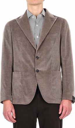 Tagliatore Montecarlo Line Cashco Velvet Jacket Zegna