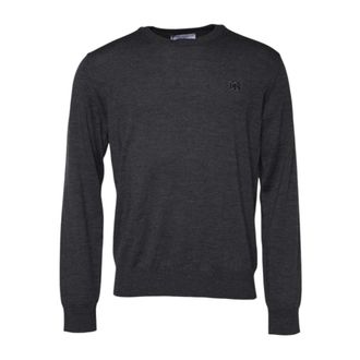 Dolce & Gabbana Heren, Truien, Grijs, Maat: XL Wol