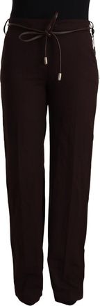 Patrizia Pepe High Waist Straight Formal Womens Pants
