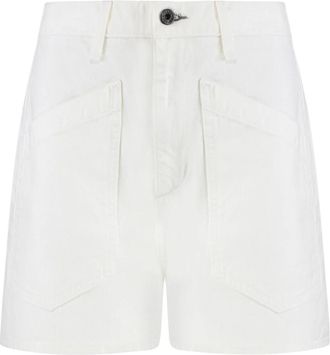 ASKK NY Virginia Short - Dames - Bermuda - Wit - W27 - Katoen - Korte Broeken