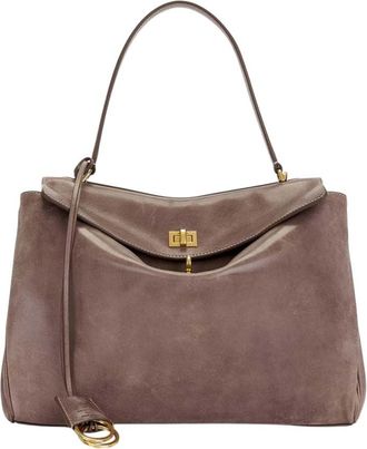 Balenciaga Brown Rodeo Medium Shoulder Bag