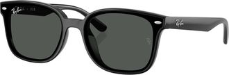 Ray-Ban RB4461D Rechthoekige Zonnebril, Zwart