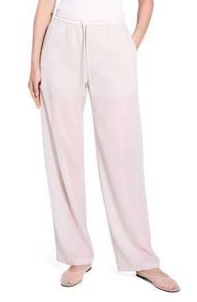 Theory Wool Blend Drawstring Pants in Sand at Nordstrom Rack, Size Medium