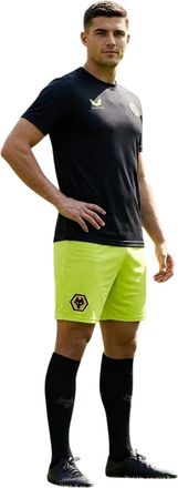 Castore Heren Wolves Doelman Shorts (Zure Limoen)