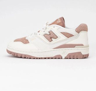 New Balance Womens New Balance 550 BBW550PF Sneaker Beige Leather Lifestyle Shoes DWA3399