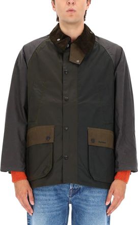 Barbour patchwork Bedale Waxed Jacket