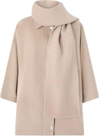 Pinko Pinko - Jassen - Dames - Mantel - Beige - XS - Jassen