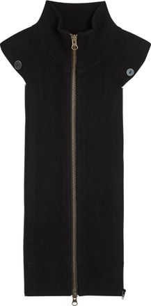 Veronica Beard Uptown Dickey Wool and Cashmere-blend Jacket Insert - Black - One Size
