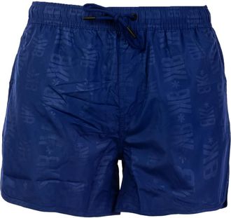 Dirk Bikkembergs Dynamische Boardshorts voor Mannen - Heren - Strandmode - Blauw - 2XL - Polyester - Badmode