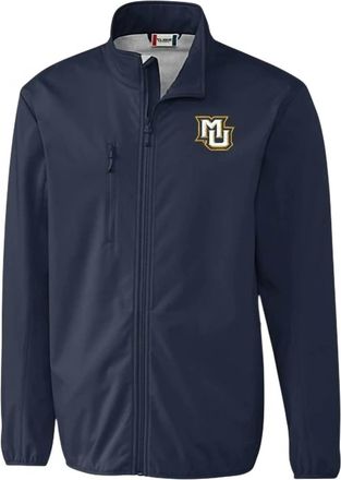 Clique Mens Trail Stretch Softshell Full Zip Jacket In Navy