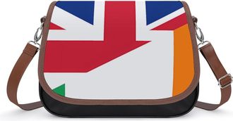 Generic United Kingdom And Ireland Flag Fashion Womens Crossbody Bags Novelty Handbag Shoulder Bag Purse