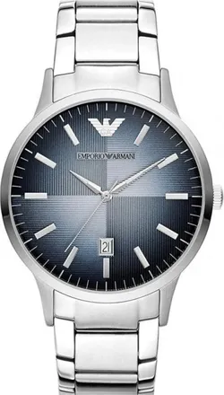 Emporio Armani Accessoires, Heren, Grijs, ONE Size, Renato Horloge