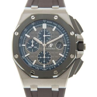 Audemars Piguet Pre-owned Audemars Piguet Royal Oak Offshore Chronograph Grey Dial Mens Watch 26400IO.OO.A004CA.02