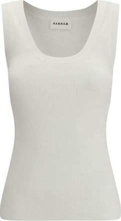 P.A.R.O.S.H. Beige Katoenen T-Shirt