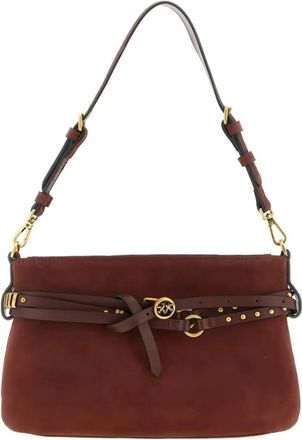 Pinko Belt Bag Mini - female - PINKO - Shoulder Bags - Red - ONE SIZE - Bags