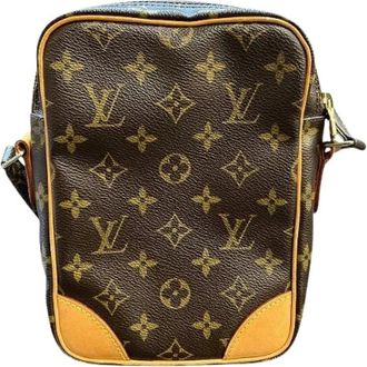 Louis Vuitton Pre-owned Cross Body Bags, male, Brown, Size: ONE SIZE Pre-owned Amazon Monogram Shoulder Bag