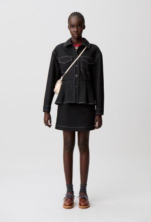 Claudie Pierlot Fitted peplum jacket