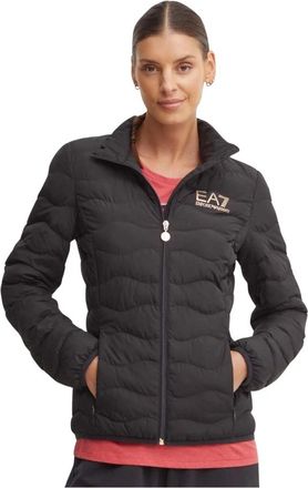 Emporio Armani Lichtgewicht Zwart Pufferjack - Dames - Winterjassen - Zwart - 2XS - Polyester - Jassen