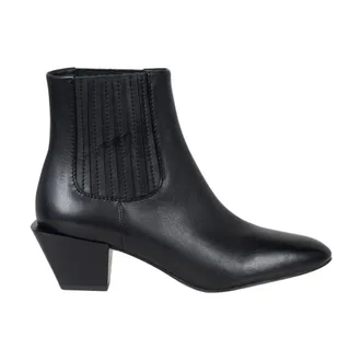 Diesel D-Texanne Chelsea Boot - Dames - Schoenen - Zwart - Maat: 38 EU Leer