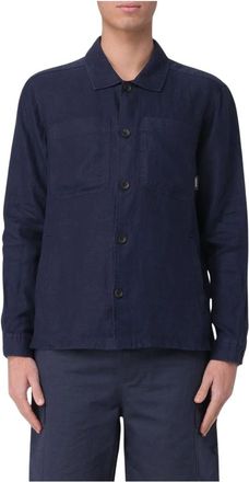 Colmar Sovracamicia in lino - - Sport - Uomo - Blu - L