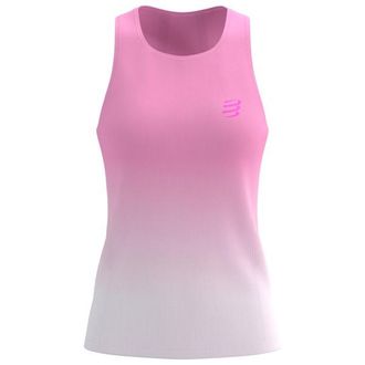 Compressport Performance Singlet Laufshirt f&uuml;r Damen | rosa