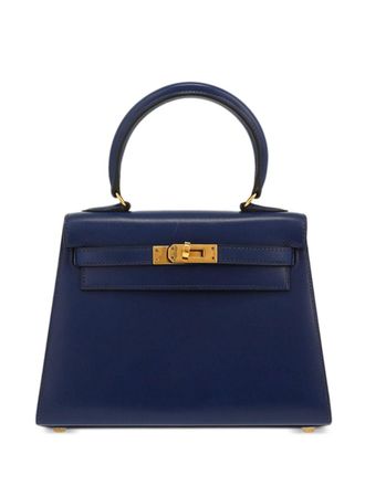 Herm&egrave;s 1994 Kelly 20 handtas - Blauw