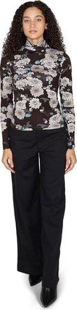 Lords of Harlech Phillis Wide Leg Tailored Pant in Black at Nordstrom, Size 8