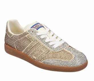 Back70 Womens Sirio 2506 Sneakers In Silver Bronze