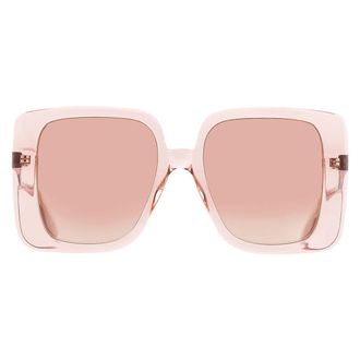 Gucci Brown Mirror Square Ladies Sunglasses GG1314S 005 55