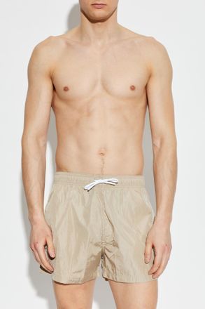Emporio Armani Swim Shorts, Mens, Beige
