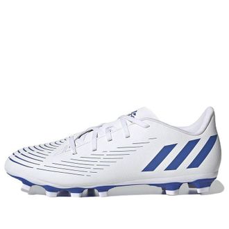 adidas Predator Edge.4 FG White Hi-Res Blue GW2356
