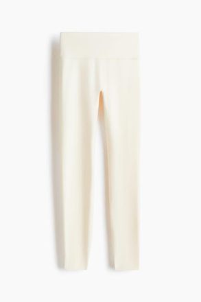 H&M Sports leggings with softmove in Light Apricot at Nordstrom, Size Xx-Large