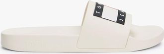 Tommy Hilfiger TJ POOL SLIDES Heren Slippers Ecru