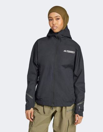 adidas Terrex Xperior 2.5 Layer Light Climaproof - Giacca leggera nera-Nero