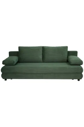 home24 Schlafsofa, Grün, Textil, Füllung: Schaumstoff,Schaumstoff, 197x77x81 cm, Stoffauswahl, Wohnzimmer, Sofas & Couches, Schlafsofas, Sonstige Schlafsofas