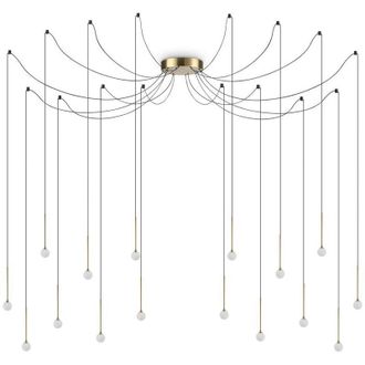 Ideal Lux Lampada a sospensione lucciola SP16 ottone