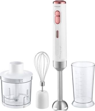 Sencor Shb 9000wh Batidora De Mano Rosa Y Blanca Inal&aacute;mbrica