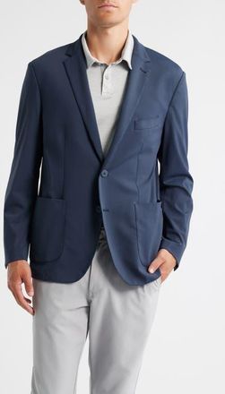 Scott Barber Sono Travel Sport Coat in Midnight at Nordstrom, Size Medium