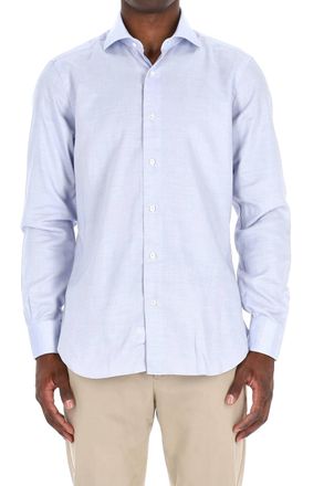 Barba Culto Line Woven Cotton Shirt