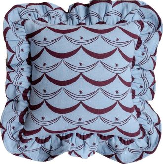 TBCo Cotton Circus PIllowcase in Blue Circus at Nordstrom, Size 2Ft 0In X 2Ft 0In