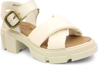 Blowfish Womens Camilla Sandal In Soft Cloud