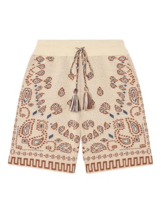 Alanui Bermuda in cotone - Toni neutri