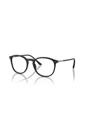 Giorgio Armani 52mm Phantos optical glasses in Black at Nordstrom