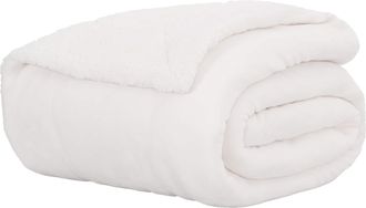 vidaXL Manta Blanco 150 X 200 Cm 1.64 Kg Lana Vidaxl