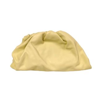 Bottega Veneta Pre-owned Leather clutches - Dames - Pre-owned - Geel - Maat: ONE Size Leer