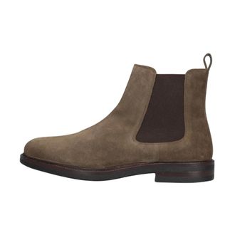 Mazzeltov Chelsea Laarzen 40013 - Heren - Schoenen - Beige - Maat: 43 EU Leer