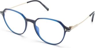 Tom Ford Optical Frame - Heren - Brillen - Blauw - 52 MM - Accessoires