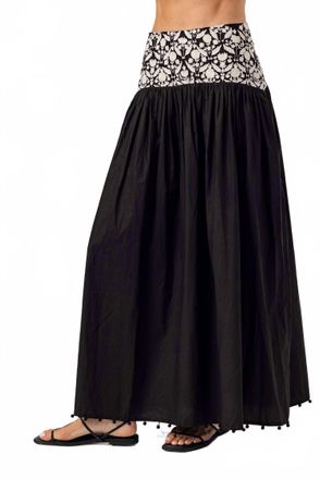 Sundays Gwen Maxi Skirt In Black