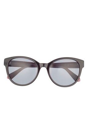 Kate Spade New York nathalie 55mm gradient round sunglasses in Black Pink at Nordstrom Rack