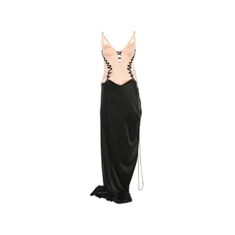 Maria Lucia Hohan Sakura Lace-up Corset Dress